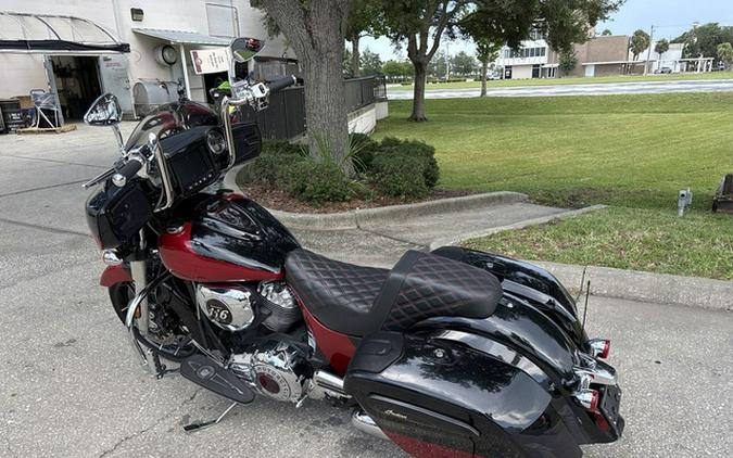 2020 Indian Chieftain Elite Thunder Black Vivid Crystal/Wildfire Red Candy