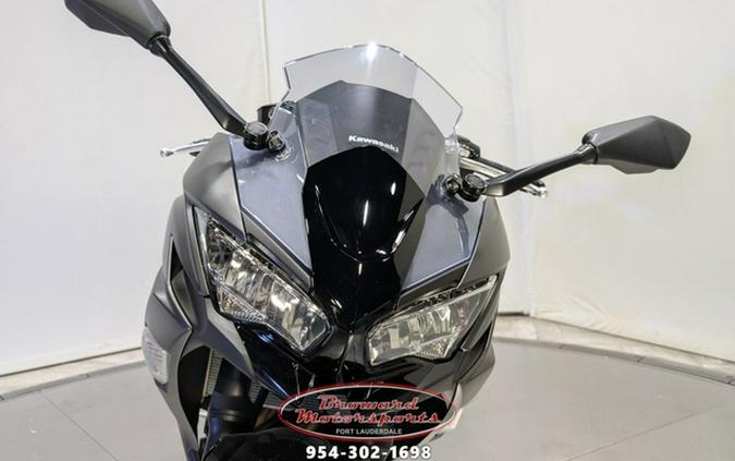 2024 Kawasaki Ninja 650 Metallic Matte Graphenesteel GrayEbony