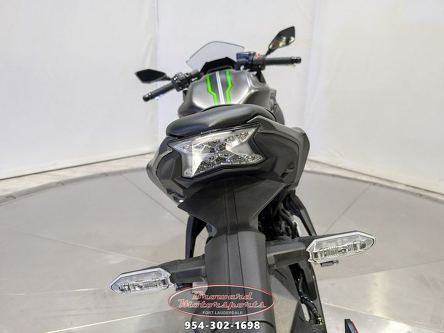 2024 Kawasaki Ninja 650 Metallic Matte Graphenesteel GrayEbony