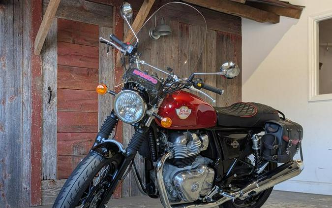 2023 Royal Enfield INT650 Canyon Red