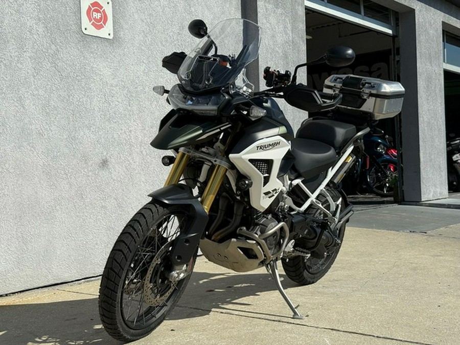 2023 Triumph Tiger 1200 Rally Pro Matte Khaki Green