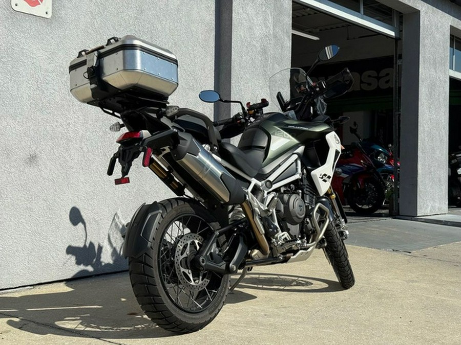 2023 Triumph Tiger 1200 Rally Pro Matte Khaki Green