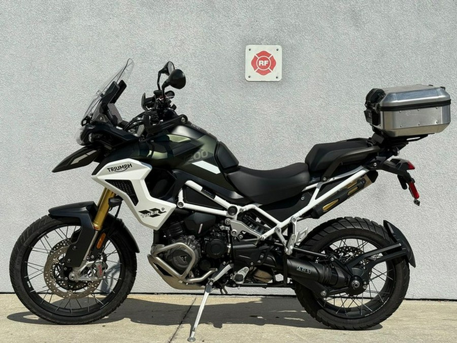 2023 Triumph Tiger 1200 Rally Pro Matte Khaki Green