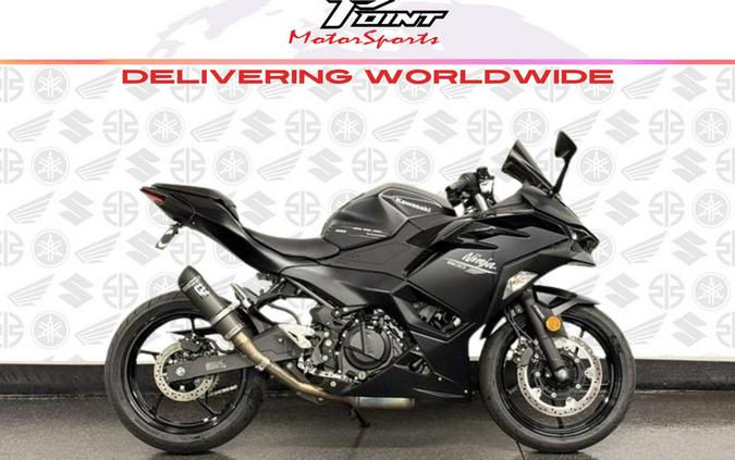 2026 Kawasaki Ninja® 500 ABS Metallic Flat Spark Black