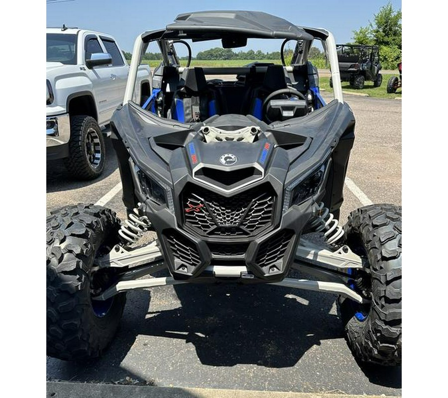 2023 Can-Am® Maverick X3 X rs Turbo RR With Smart-Shox Intense Blue / Carbon Black / Cha