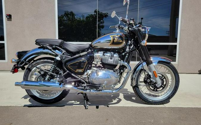2026 Royal Enfield Classic 650 Black Chrome