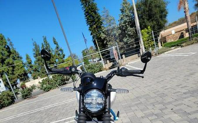 2026 Royal Enfield Guerrilla 450 Brava Blue