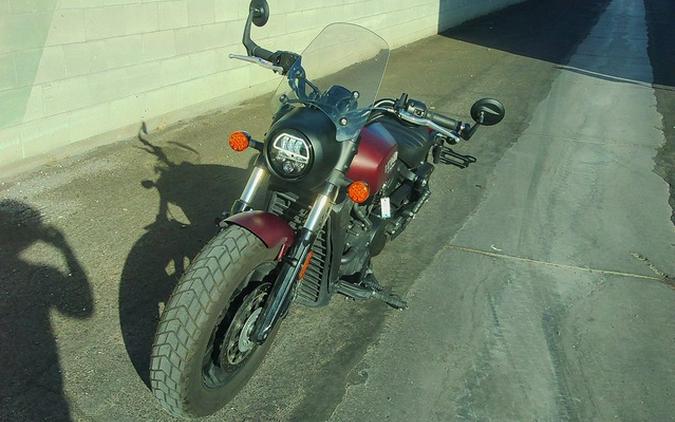 2021 Indian Scout Bobber ABS Maroon Metallic Smoke