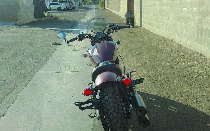 2021 Indian Scout Bobber ABS Maroon Metallic Smoke