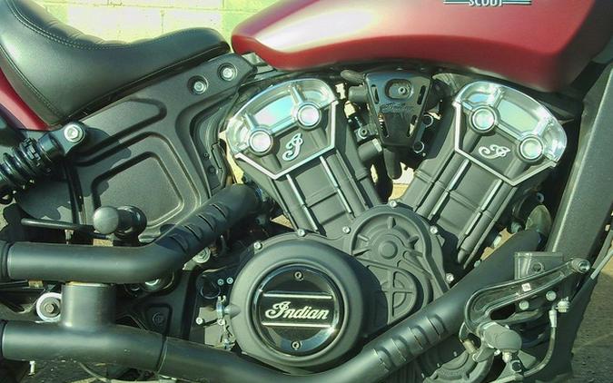 2021 Indian Scout Bobber ABS Maroon Metallic Smoke