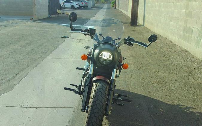 2021 Indian Scout Bobber ABS Maroon Metallic Smoke