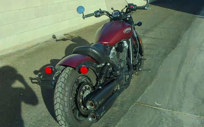 2021 Indian Scout Bobber ABS Maroon Metallic Smoke