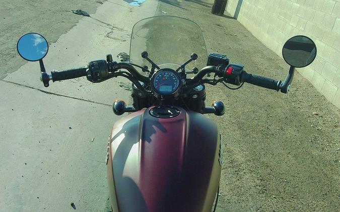 2021 Indian Scout Bobber ABS Maroon Metallic Smoke