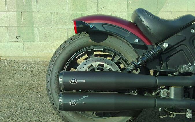 2021 Indian Scout Bobber ABS Maroon Metallic Smoke