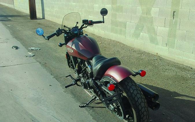 2021 Indian Scout Bobber ABS Maroon Metallic Smoke