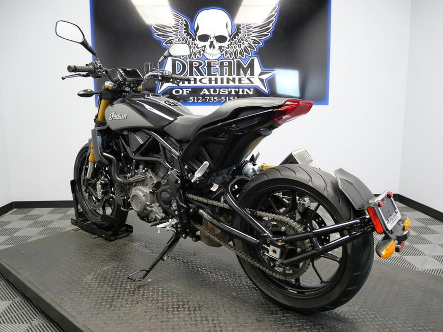 2019 Indian Motorcycle® FTR™ 1200 S Titanium Metallic over Thunder Black Pearl