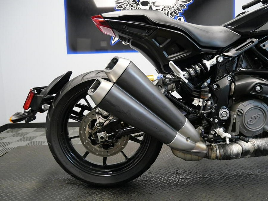 2019 Indian Motorcycle® FTR™ 1200 S Titanium Metallic over Thunder Black Pearl