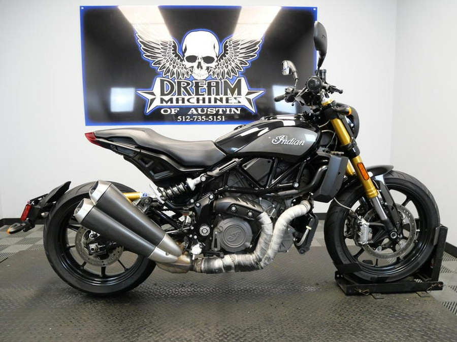 2019 Indian Motorcycle® FTR™ 1200 S Titanium Metallic over Thunder Black Pearl