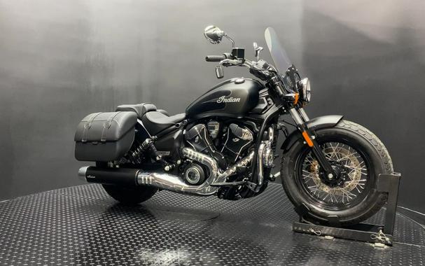 2025 Indian Motorcycle® Super Scout® Black Smoke with Graphics