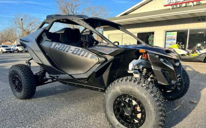 2024 Can-Am® Maverick R X RS with Smart-Shox Triple Black