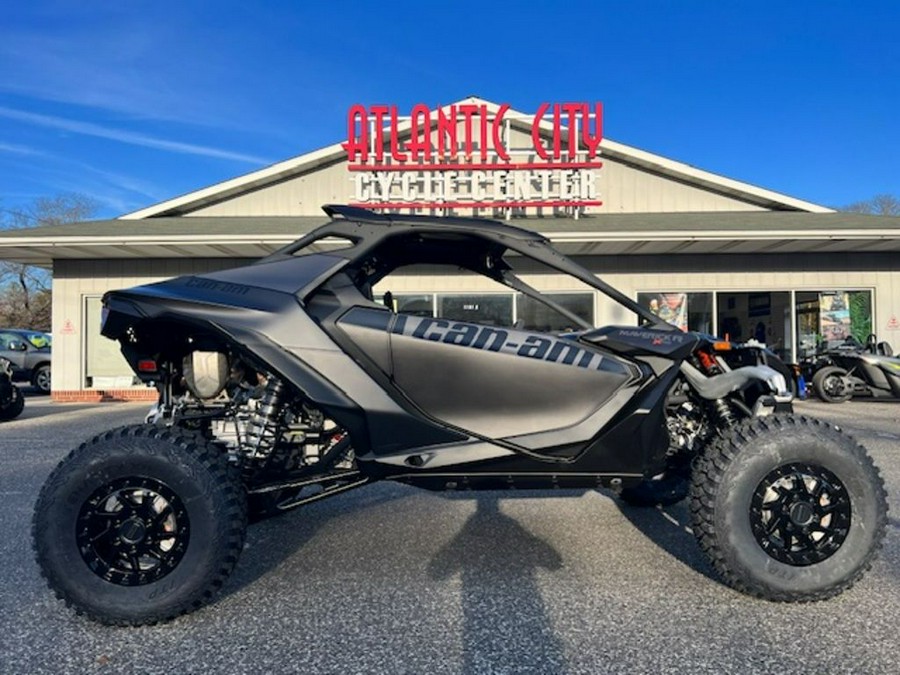 2024 Can-Am® Maverick R X RS with Smart-Shox Triple Black