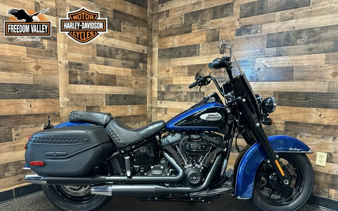 2022 Harley-Davidson® Heritage Classic 114 Reef Blue/Vivid Black FLHCS
