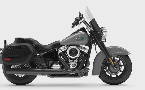 2026 Harley-Davidson® Heritage Classic Dark Billiard Gray Black Laced Wheels