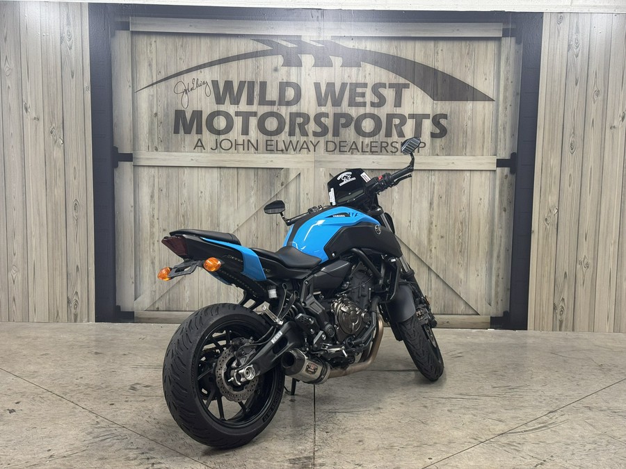 2019 Yamaha MT-07