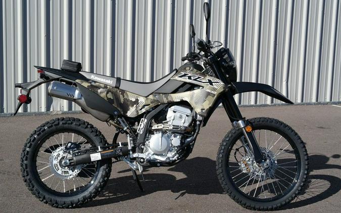 2026 Kawasaki KLX®300 Cypher Camo Beige
