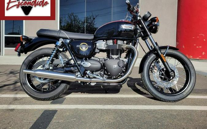 2026 Triumph Bonneville T100 Jet black
