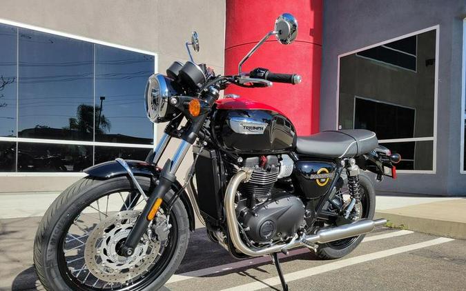 2026 Triumph Bonneville T100 Jet black
