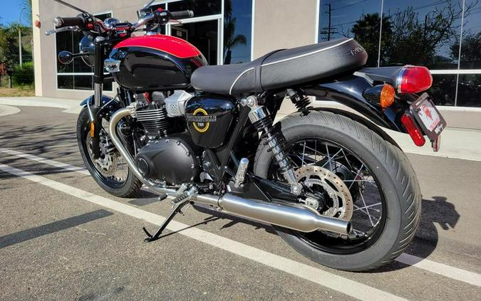 2026 Triumph Bonneville T100 Jet black