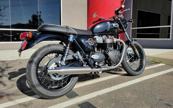 2026 Triumph Bonneville T100 Jet black