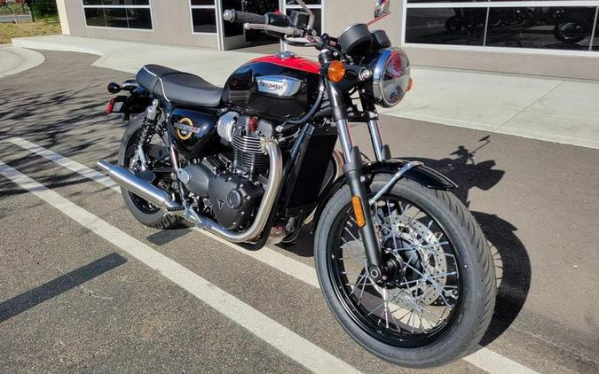 2026 Triumph Bonneville T100 Jet black