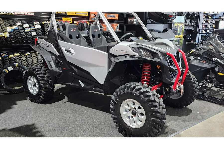 2025 Can-Am SSV MAVERICK SPORT XMR 64 1000R - HYPER SILVER / RED