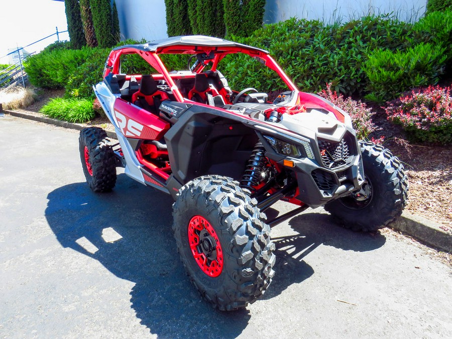 2024 Can-Am® Maverick X3 X rs Turbo RR with Smart-Shox Fiery Red & Hyper Silver