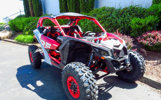 2024 Can-Am® Maverick X3 X rs Turbo RR with Smart-Shox Fiery Red & Hyper Silver