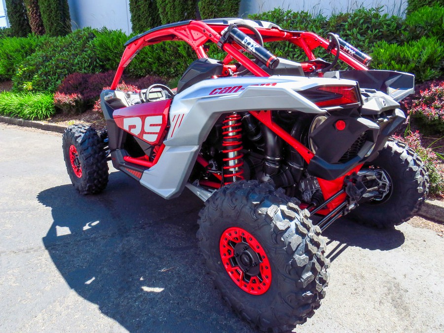 2024 Can-Am® Maverick X3 X rs Turbo RR with Smart-Shox Fiery Red & Hyper Silver