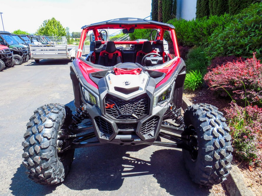 2024 Can-Am® Maverick X3 X rs Turbo RR with Smart-Shox Fiery Red & Hyper Silver