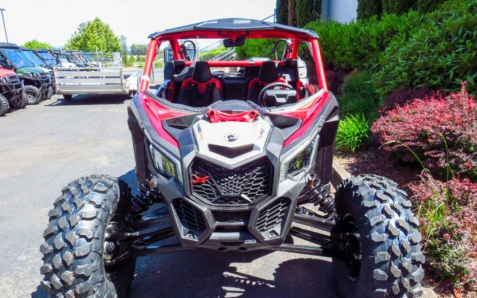 2024 Can-Am® Maverick X3 X rs Turbo RR with Smart-Shox Fiery Red & Hyper Silver