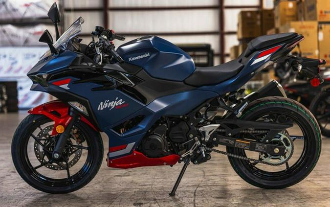 2026 Kawasaki Ninja 500 ABS Metallic Matte Twilight Blue