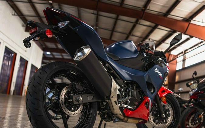 2026 Kawasaki Ninja 500 ABS Metallic Matte Twilight Blue