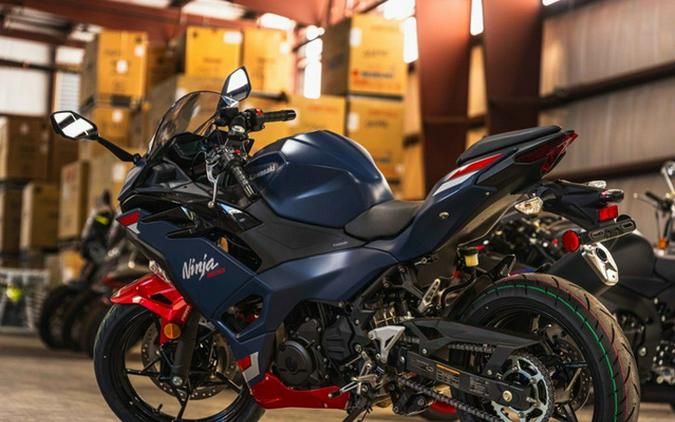 2026 Kawasaki Ninja 500 ABS Metallic Matte Twilight Blue