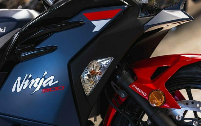 2026 Kawasaki Ninja 500 ABS Metallic Matte Twilight Blue