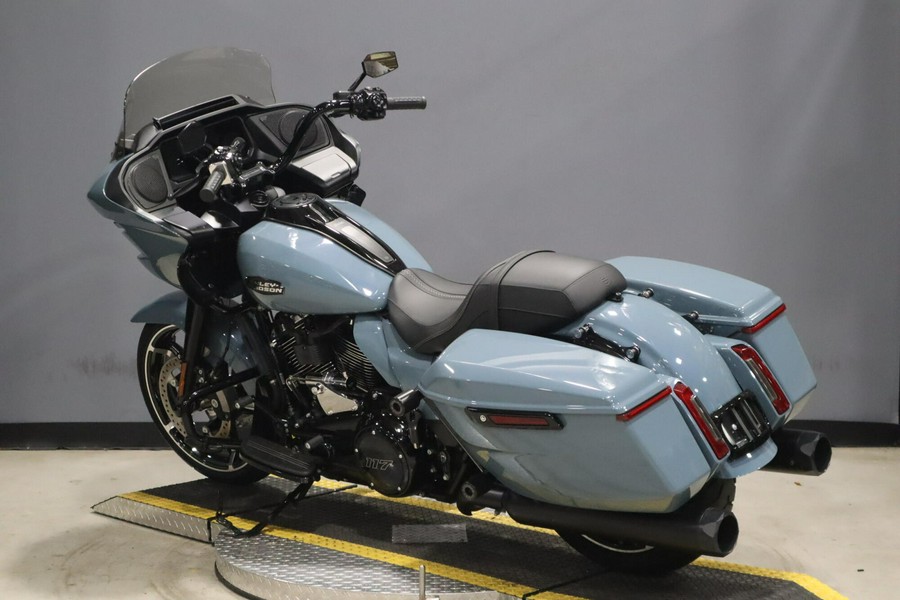 2024 Harley-Davidson Road Glide Sharkskin Blue - Black Finish