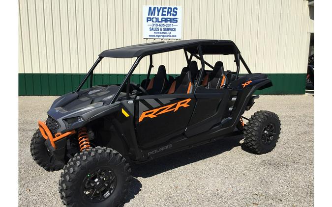 2024 Polaris Industries RZR XP 4 1000 Ultimate Matte Titanium / Onyx Black