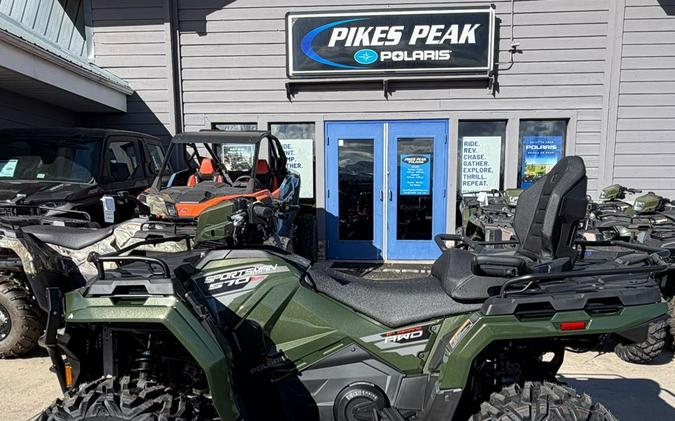 2026 Polaris SPORTSMAN TOURING 570 PREMIUM TREELINE GREEN METALLIC