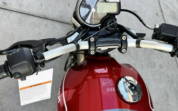 2026 Triumph Speed 400 Lava Red Gloss/Storm Grey