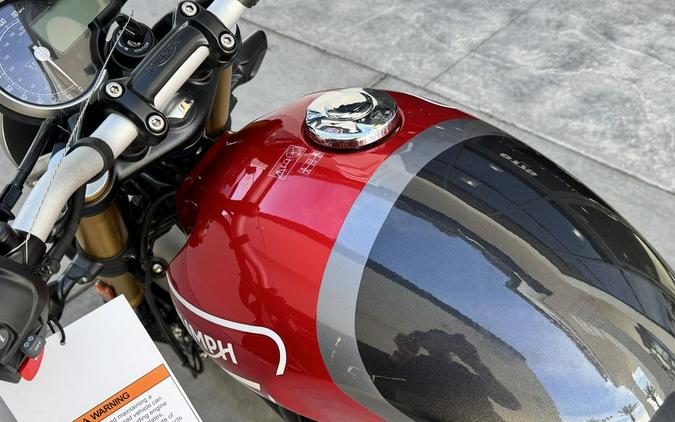 2026 Triumph Speed 400 Lava Red Gloss/Storm Grey