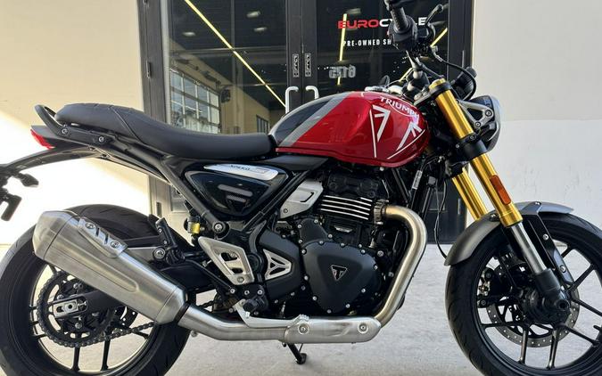 2026 Triumph Speed 400 Lava Red Gloss/Storm Grey